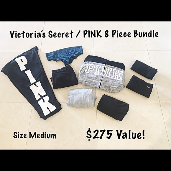 Victoria’s Secret / PINK 8 Piece Bundle